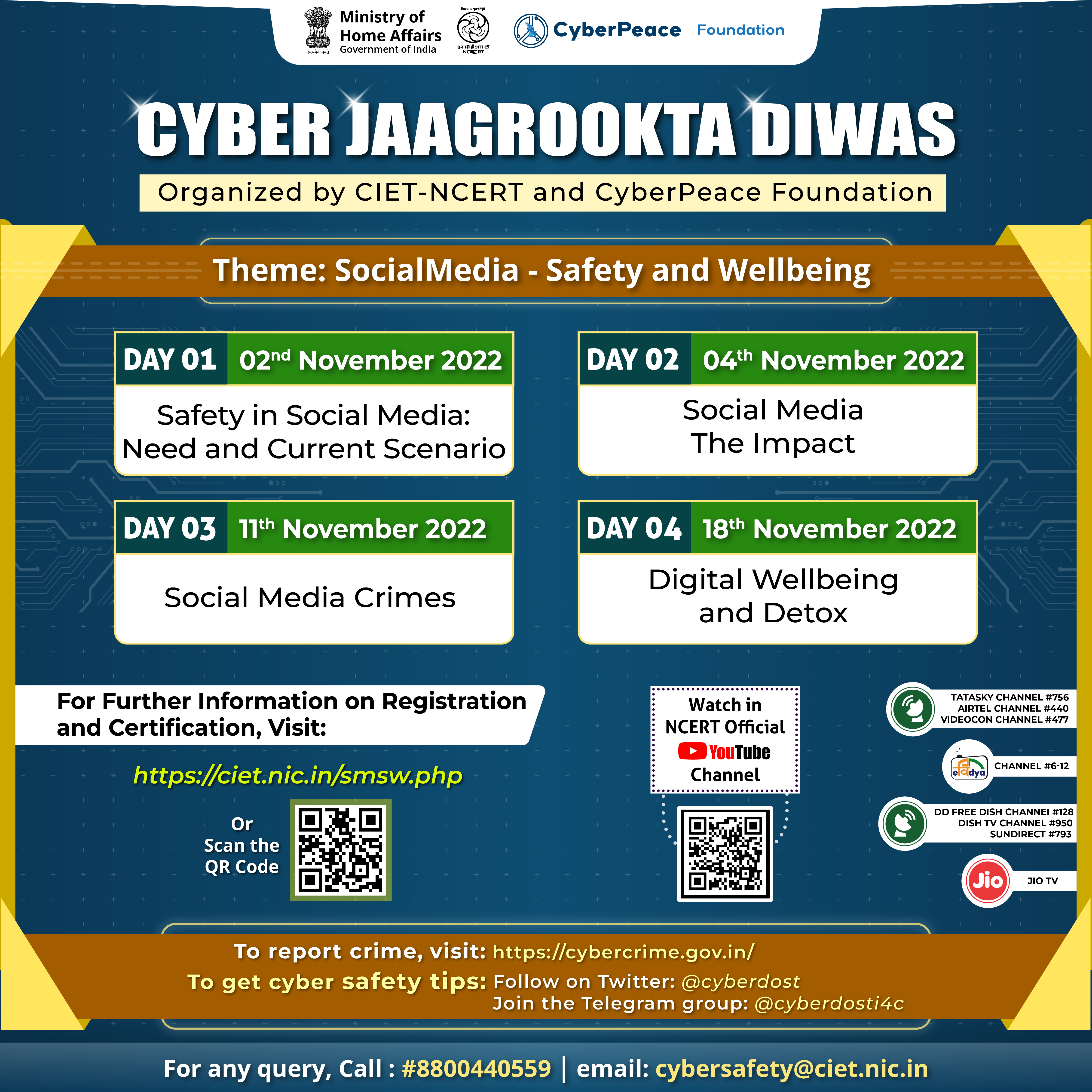 Cyber Jaagrookta Diwas : SMSW Image